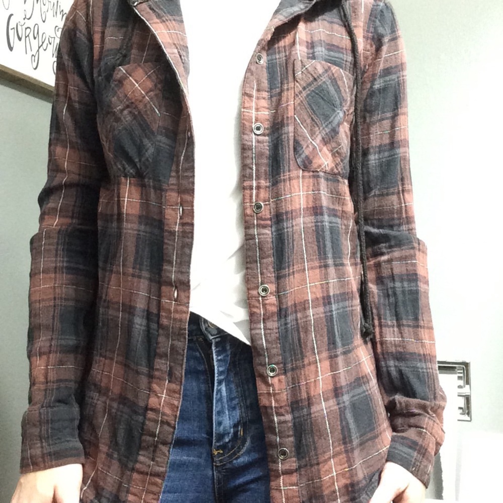 BUY 2, GET 1 FREE! BKE Plaid Button Up